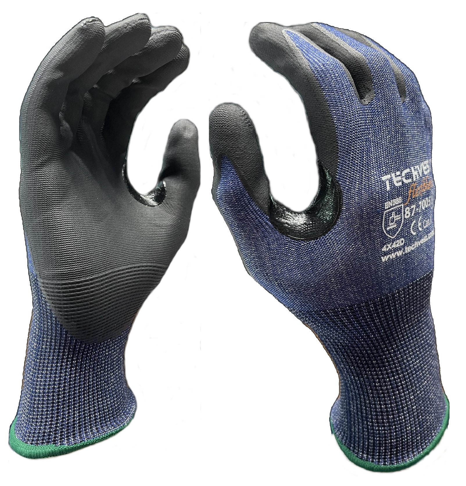 Techvest Flexicut 87-7005 Micro Foam Kesilmeye Dayanıklı İş Eldiveni